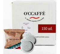 150 Cápsulas ESE O'ccaffè 100% Arábica