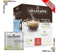 50 150 300 600 900 1200 Cápsulas Filtro Papel Café Lollo ESE 44mm Mezcla Plata