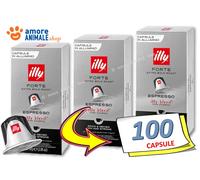150 Cápsulas → ILLY Compatibles Con Nespresso - Café Tostado De Sabor FUERTE