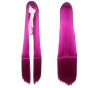 150 cm 60 `` peluca cosplay recta larga 20 colores rubio azul rosa plata peluca pelo sintético mujeres Cosplay fiesta común 150 cm pelucas común larga recta 25