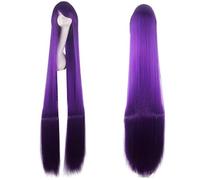 150 cm 60 `` peluca de cosplay recta larga 20 colores rubio azul rosa plata peluca pelo sintético mujeres Cosplay fiesta común 150 cm pelucas común larga recta 26
