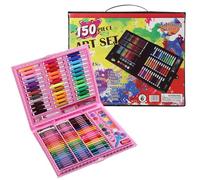 150 Color Brush Pens, Kids Art Kit Drawing Supplies, Sketching Pencils Coloring Set, Kids Drawing and Coloring Kit, Children Coloring Supplies 13.19x10.83x1.38 inches for Drawing
