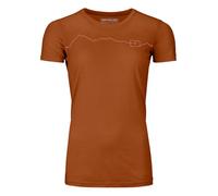 150 COOL MOUNTAIN TS W - C: bristle brown_ T: XS