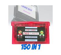150 En 1 Juego Cassette Tarjeta Para Nes Gameboy Advance Sp Retro Mario Zelda Regalo