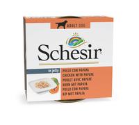 150 g Schesir Pollo y Papaya en Gelatina lata para perros