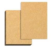 150 Hojas, 100gr - A4 Papel Kraft Folios Marrónes para Imprimir