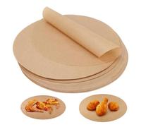 150 hojas de papel de horno redondas, 30 cm, redondas, antiadherentes, redondas, 26 cm, para freidora de aire caliente, redondas, para freidora de aire caliente