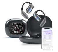 150+ Idiomas AI Auriculares Traductor en Tiempo Real con Pantalla Táctil, 4 en 1 Auriculares Traductores Simultaneos IA, Traductor Instantaneo de Voz, Ideal para Viajes, Negocios y Aprendizaje