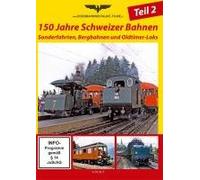 150 Jahre Schweizer Bahnen, Teil 2 - Sonderfahrten, Bergbahnen und Oldtimer-Loks [Alemania] [DVD]