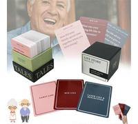 150 Life Story Interview Kit, Tales Life Story Interview Kit Cards, Get to Know Parents for Family Game Night with Curated Question Card