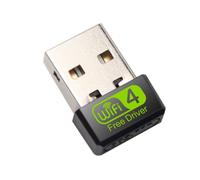 150 Mbps USB 2.4G Receptor Wi-Fi Enchufa y Juega Conducir Adaptador Wifi Gratis para Computadora PortáTil de Escritorio
