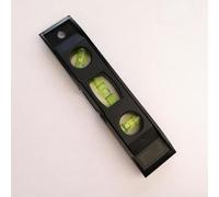 150 mm magnético para nivel de torpedo con tubo de burbujas acrílicas, carcasa ABS negra, 35 mm de ancho, herramienta para construcción, carpintería y bricolaje