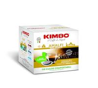 150 Cápsulas Papel Compostables Café Kimbo Mezcla Amalfi Delicado 100% Arabica