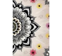 150 pages!! 04 Mandala Notebook for all ages: Notebook Journal Calendar Blank School pages gift for all ages. It's a surprise for kids, adults, co workers and friends!