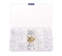 150 pcs Bestgle Almohadillas de Nariz para Gafas,Almohadillas de Nariz para Gafas Antideslizante Almohadillas de Nariz Kit de Reparación de Gafas Transparente