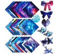 150 Pcs Papel Origami 15x15 Papel Constelación Papel Cielo Nocturno Colores De Papel Plegable Cartulina De Colores Papel Decorativo Para Proyectos Manualidades y Arte Bricolaje De Origami