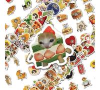 150 Pegatinas Lindas de Gatos, Stickers Decorativos Divertidos de Gatos, Pegatinas de Gatitos Kawaii para Diarios, Sobres, álbumes de Recortes, decoración de Escritorio, papelería y Manualidades