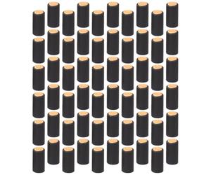 150 Piezas Cápsulas Termorretráctiles para Botellas de Vino, PVC | Sellado Flexible, Uso DIY para Botella de Vino, Acabado Decorativo Negro, Compatible Boca Recta