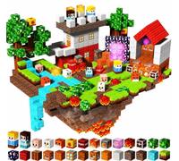 150 piezas de bloques magnéticos - Bloques de construcción magnéticos para arquitecturas flotantes, castillos mágicos en el aire y mundos de animales | Juego creativo de bloques magnéticos para niños