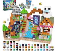 150 Piezas de Bloques Magneticos Construccion niños »Aventura en Bloques« - ¡Inspirado en la Película de Culto! Bloques Magnéticos con Esqueletos, Juguete Educativo para Viajes en Auto Niños 4-7 Años