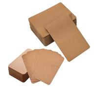 150 Piezas De Cartón Kraft, Tarjetas Creativas Diy, Cartón Para Manualidades, Para Hacer Tarjetas De Felicitación, Tarjetas De Invitación Y Tarjetas De Agradecimiento.