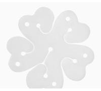 150 piezas de clips para globos, conectores de globos de polipropileno, soporte reutilizable para arcos de globos, cadenas de globos, flores de globos, bodas, cumpleaños, fiestas, eventos decorativos