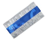 150 piezas de uñas flexibles con marcas de medición, geles de secado rápido, compatibles con ajuste cómodo, kits de arte de uñas curvadas para pieles sensibles
