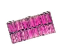 150 Piezas Duals Nails Forms Extension Cubiertas Completas Moldes Con Escala Para Manicura Art Desins Duals Forms Molde De Uñas Gel UV Dedos De Los Pies