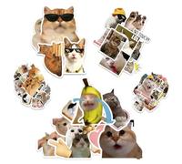 150 piezas pegatinas gatos pegatinas de gatos Stickers Aesthetic impermeables para amantes de los gatos cute stickers calcomanías divertidas para gatos botellas de agua álbumes de recortes teléfono