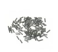 150 Piezas Redondo de Pesca de Cobre Tubo de Pesca de Alambre de Aluminio Conector de Mangas de Aluminio 1.0 mm-2.8 mm de la línea de Pesca Accesorios (Color : 1.8 x 8mm)