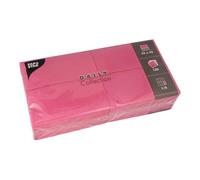 150 servilletas "Daily Collection" pliegue 1/8 de 32 cm x 32 cm, color fucsia