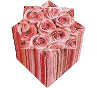 150 servilletas de cóctel de 3 capas, 25 x 25 cm, rosas