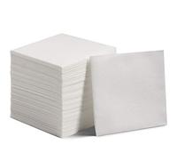 150 servilletas de postre y bebidas con tacto de lino, servilletas de papel desechables tipo tela, suaves y absorbentes para bares, restaurantes, cafeterías, bodas, fiestas (paquete de 150)