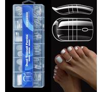 150 Uds Formas ABS Con Escala Precisa Para Extensión Rápida De Gel Dedos De Los Pies Uñas Profesionales