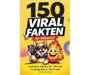 150 VIRAL FAKTEN FÜR INFLUENCER: Content-Ideen für TikTok, Instagram & YouTube; Wie Content wirklich viral geht - Psychologie, Strategien und Systeme für mehr Reichweite auf Social Media