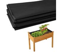 150 x 200cm Forro Tela Maceteros Grandes, Estera Protectora para Cultivar Hortalizas & Flores y Plantas, Forro Tela Macetas Tela no Tejida para Jardinera Madera Exterior, Terraza, Balcón y Jardín