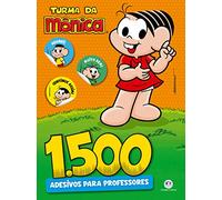 1500 adesivos para professores - Turma da Mônica