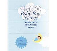 1500 Baby Boy Names from Around The World: A word search book of names from around the world!