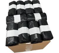 1500 Bolsas Papelera SEDISAC PE 100% Reciclado UNE-EN15343 25L 52x60 20µm galga 80 NEGRA. (1500 uds.) GTIN 8437027548451 Contribución SCRAP RD 1055/2022 ENV/2025/54349 con 0,019 €/Caja