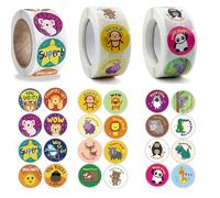 1500 PCS Pegatinas motivacionales, Pegatinas de Recompensa, Niños Pegatinas Motivación, para Fomentar y Motivar para Maestros, Con Frases en Español, en 24 Diseños