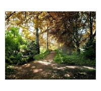 1500 Piezas Puzzles,Rompecabezas para Adultos-Banco,árboles,Madera 87x57cm