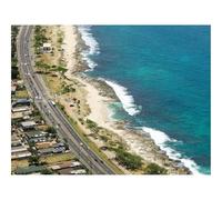 1500 Piezas Puzzles,Rompecabezas para Adultos-Ciudad,Costa,Carretera,Mar 87x57cm