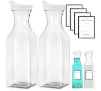 1500ML Dispensador de Detergente Lavadora 2Pcs Dosificador Detergente Lavadora Almacenamiento de Detergente en Polvo Reutilizable Contenedor Detergente Lavadora