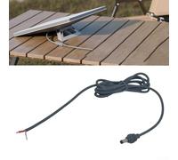 150300CM Modificado DC Jack Cable de alimentación con revestimiento impermeable para Starlink Mini con alambre de cobre fino para conexión eléctrica segura y estable (200 cm)