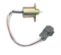 1503ES12S5SUC12S Válvula solenoide de apagado de combustible compatible con Yanmar TB235 Gobernador de motor y R55 5 R60 5 modelos 12V DC