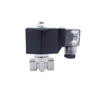 150Bar GSPG-06 2 Way Water High Pressure Solenoid Valve 1/4" BSP 220V 24V Orifice 6mm N.C Stainless Steel 304 Valve(DC24V)