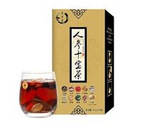 150g/10 bolsas 10 tipos de té de hierbas Ginseng Maca morera Wolfberry raíz de bardana