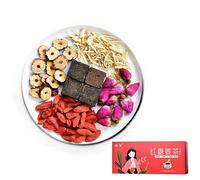 150g de té de hierbas orgánico verde té chino natural original con azúcar morena y jengibre té perfumado original de China perfil de sabor intenso envuelto individualmente