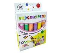 150g Puff Markers 12-Colors Water-Based Art Supplies Crafts Toys Coloring