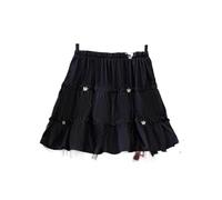 150Kg Plus Size Women's Hip 165 Cake Short Skirt Casual Pleated Ruffled Layered Dress 5XL 6XL 7XL 8XL 9XL(6XL)